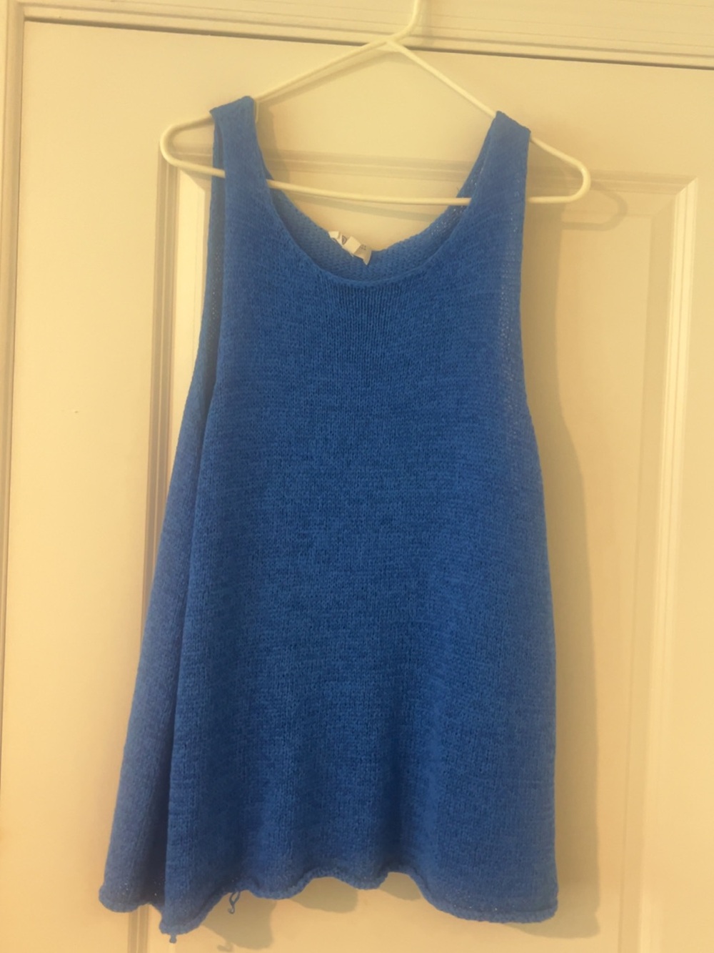 Candace Cameron Bure Royal Blue Knit Tank